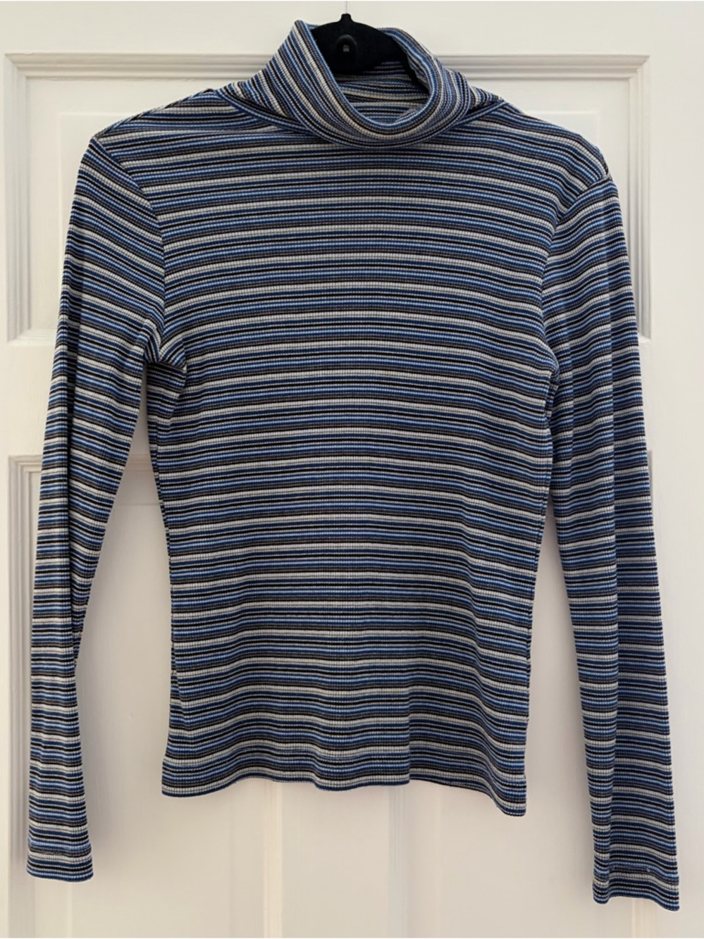 Reitmans Striped Knit Turtleneck